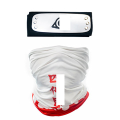 Ninja Mask Anime Merchandise Kakashi Mask Fourth Generation Magic Headband Trendy Complete Set