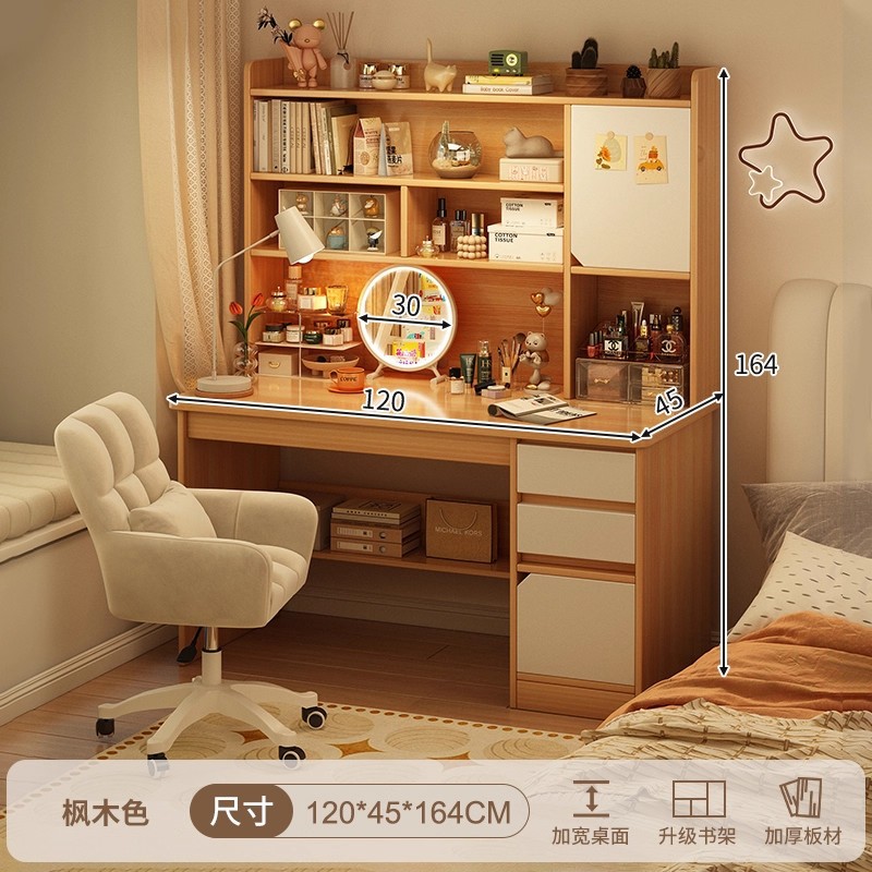 Escritorio de computadora, comedor, dormitorio simple, escritorio moderno, mesa de maquillaje, gabinete de maquillaje, espejo de cama, nuevo