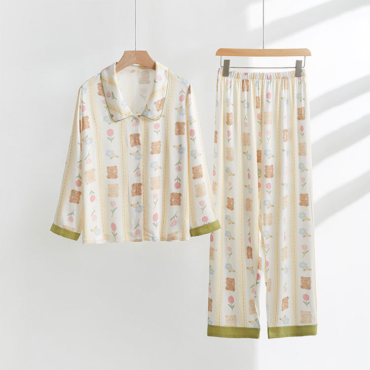 Title 1, Damen-Pyjama-Set „Tribute Satin Home Wear“ mit ...