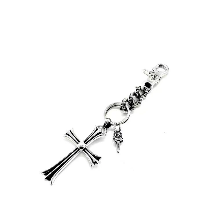 潮轩克罗心 Sword, ретро брелок в стиле хип-хоп, аксессуар, панк стиль