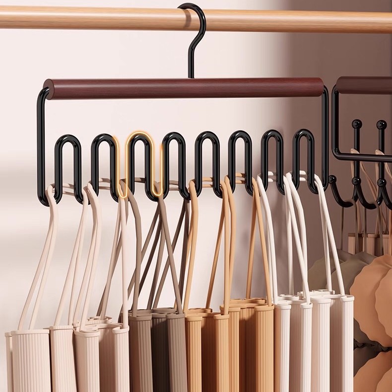 Percha de honda Dormitorio doméstico multifuncional Ropa interior Chaleco Colgante Ahorro de espacio Gancho antideslizante sin costuras