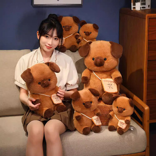 Cute Potato Paparazzi Plush Toy Stuffy Backpack Puppy Pillow Doll Machine Doll Gift Children's Toys