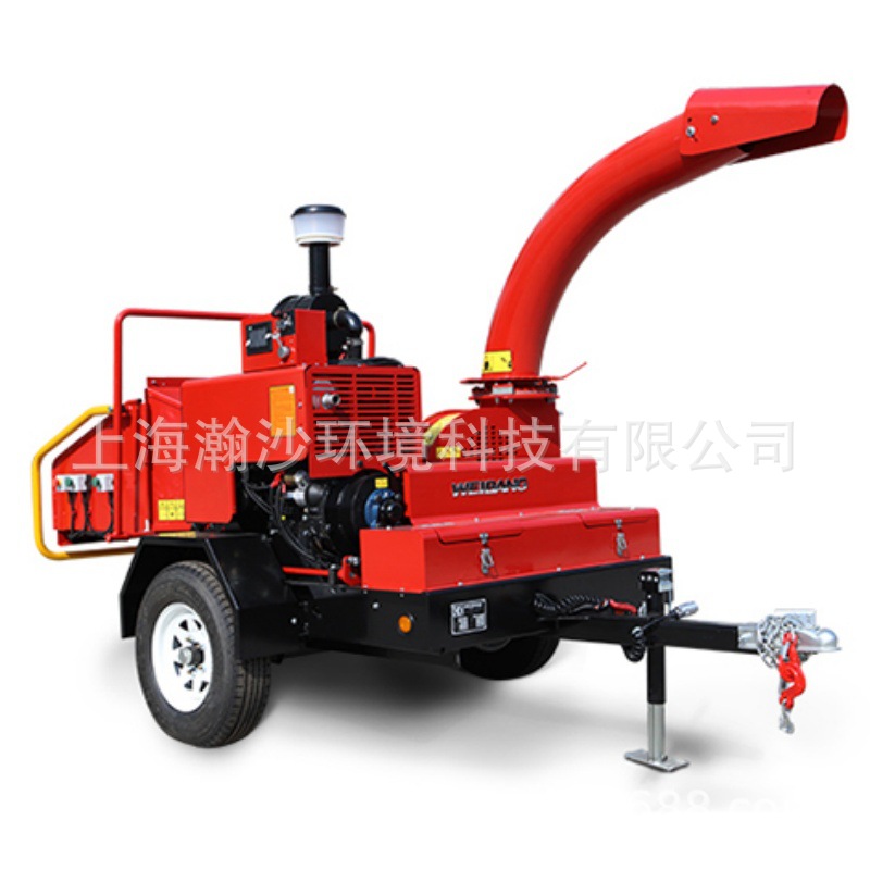 维邦柴油粉碎机WBCH160木头破碎机18.6kw园林碎枝机