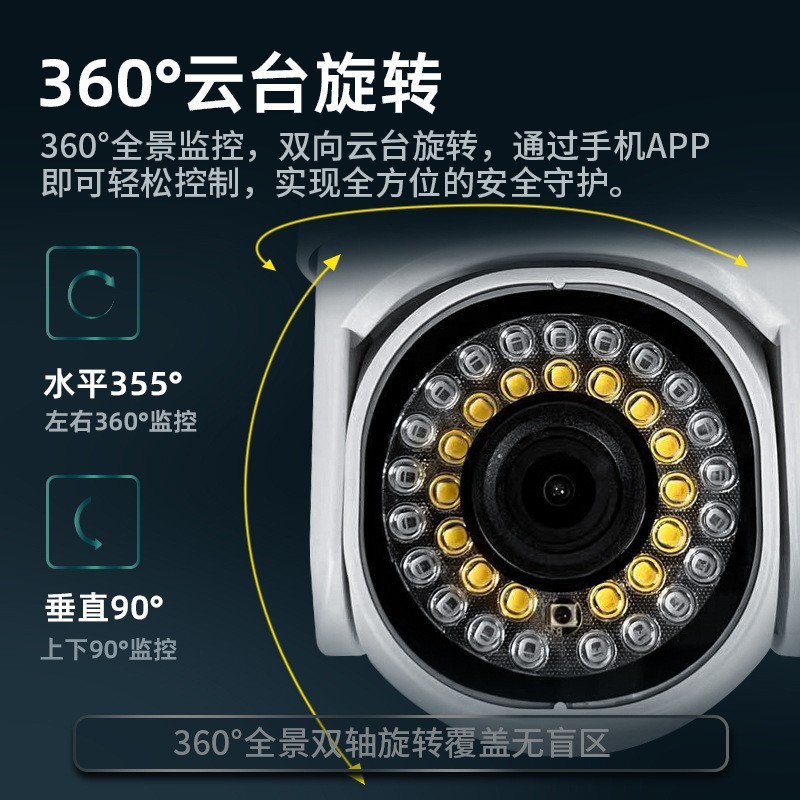 厂家直供A36球机1.5寸高清户外防水无线2.4Gwifi安防监控摄像机头|undefined