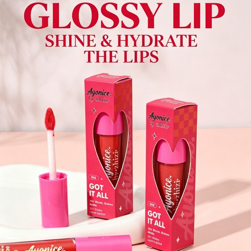 Light and Moist Touch Lip Gloss Water Glowy Tint Water-Glossy Mirror-Like Plumping Lip Glaze 0137