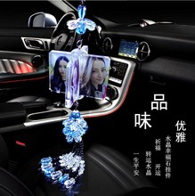 批发水晶风车挂件彩印白坯影像耗材 汽车装挂件创意礼品水晶相册