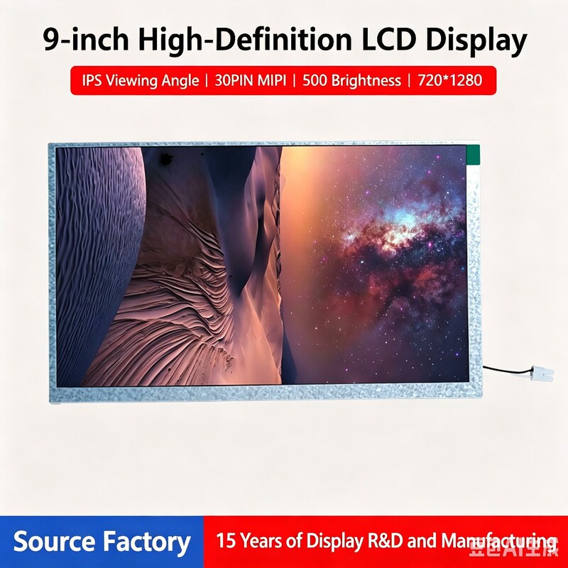 9inch Lcd Display Screen Ips Viewing Angle Lcd Industrial Electronics 720*1280 Vertical Screen Mipi Interface Industrial Grade 9inch Lcd Display Screen Ips Viewing Angle Lcd Industrial Electronics 720*1280 Vertical Screen Mipi Interface Industrial Grade
