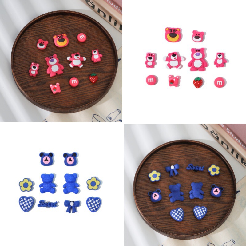 Cave shoes women's shoes flower trend jewelry free collocation hot net red cartoon accessories wholesale couples shoe buckle high