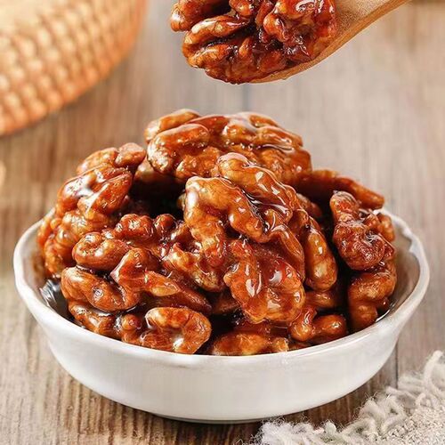 500g amber walnut kernels, honey cooked walnut kernel snacks, new arrival, nuts, sweet amber fried walnut kernels