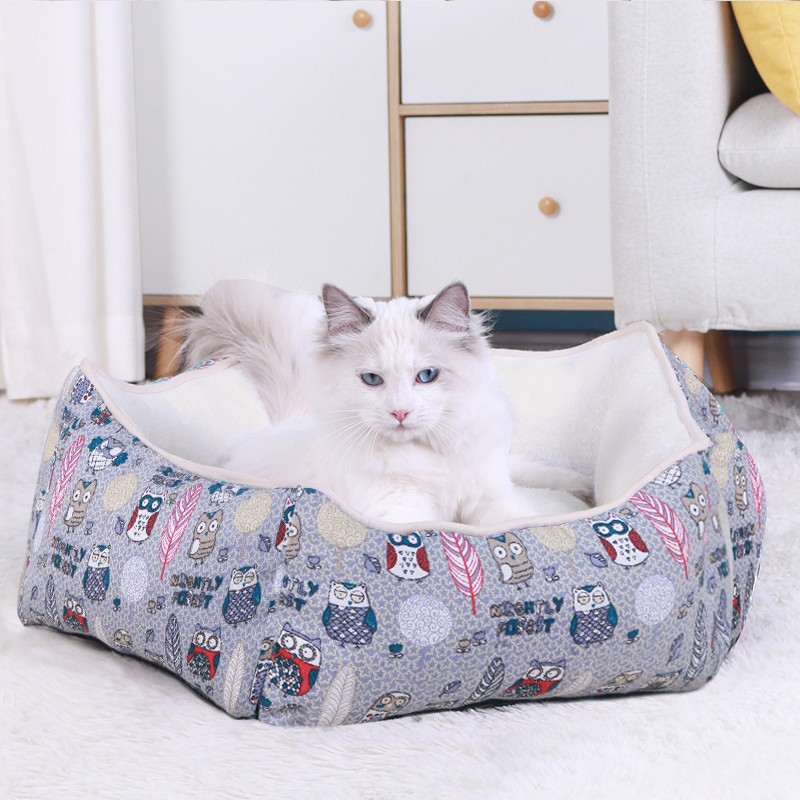 貓窩狗窩四季寵物窩貓咪墊子泰迪小型犬中型犬狗窩狗墊子寵物用品