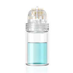 水溶針hydra.needleキャリア液顔保養スキンケア家庭用局部ローラー水溶針20針