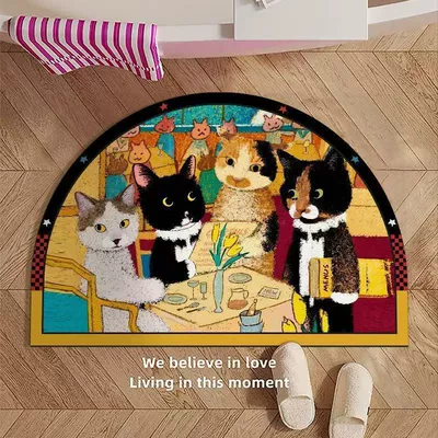 Door Wear-Resistant Carpet: Avtomobil döşəmə paspasları - black-cat-ordering-4060cm-diatom-mudabsorbent-and-quick-drying