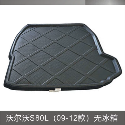 S60 S80 tailgate car — Trunk Mat - volvo-s80l09-12-without-refrigerator-black