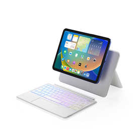 新iPad 10代10.9寸双面夹磁吸分体 妙控带触控背光蓝牙键盘保护套