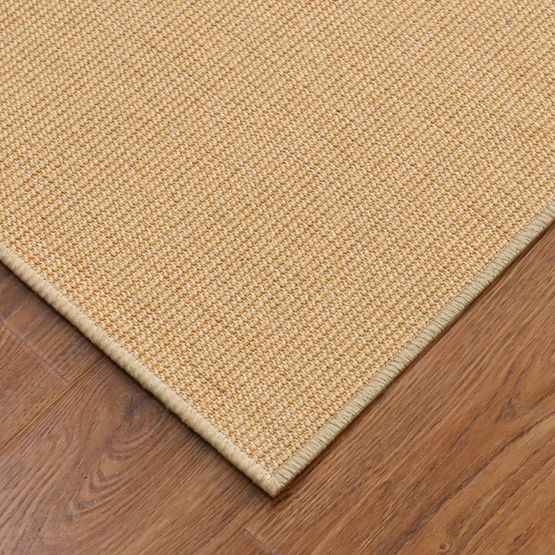 Sisal alfombra sala de estar mesa de café de algodón de lino costura nórdico estilo japonés casa tatami dormitorio balcón estudio alfombra
