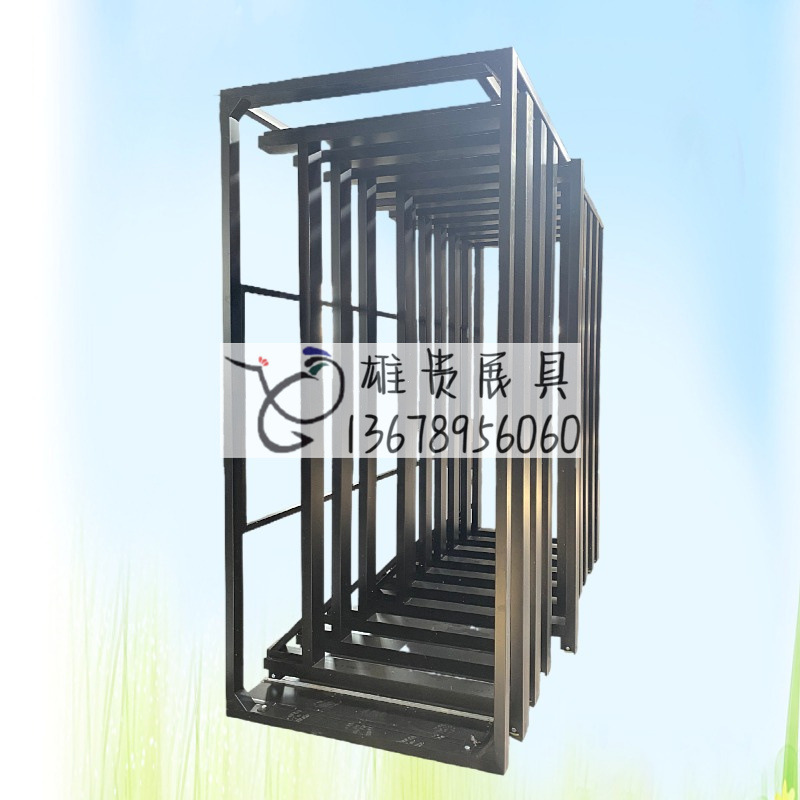 厂家直销吊轨铝窗展示架推拉抽拉展架 门窗展柜样品陈列立式架子