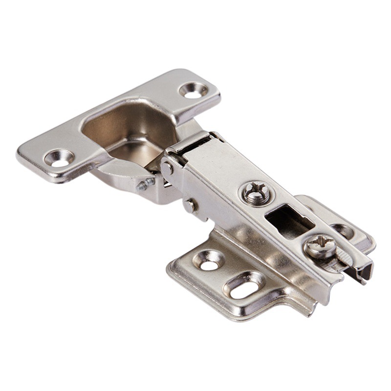 Bisagra de hierro ordinario de dos secciones Force 35 Cup bisagra de la puerta del gabinete bisagra engrosada gran puerta curva buffer 50g bisagra al por mayor