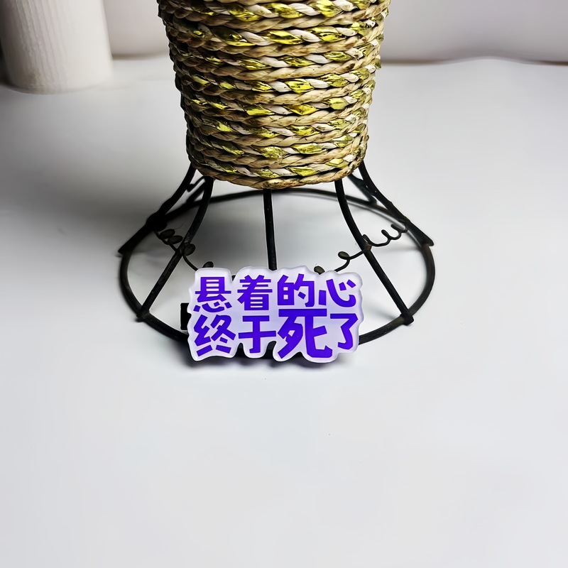 新款搞怪文字鸭嘴夹趣味可爱边夹个性碎发刘海夹地摊一元头饰发饰|undefined