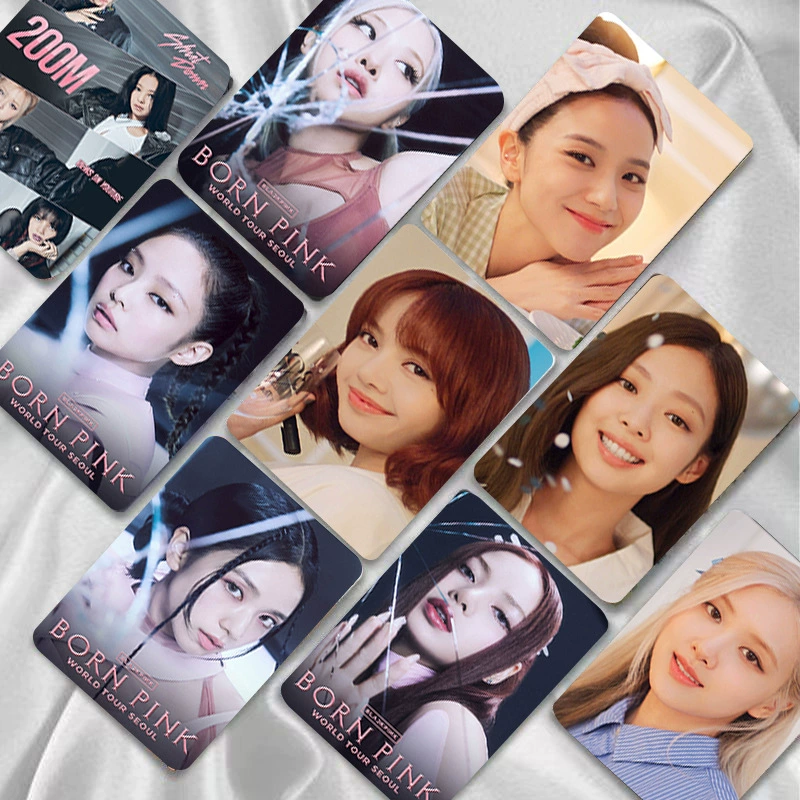 BLACKPINK маленькая карточка в коробке 55 маленьких карточек 54x86 мм BLACKPINKLOMO карточка почтовая открытка