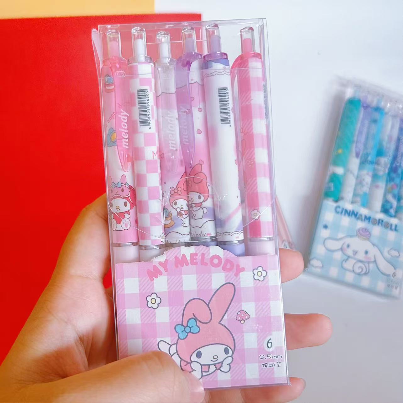 6 bolígrafos de bolígrafo de alta calidad Sanliogou bolígrafo de secado rápido bolígrafo de bolígrafo de bolígrafo negro