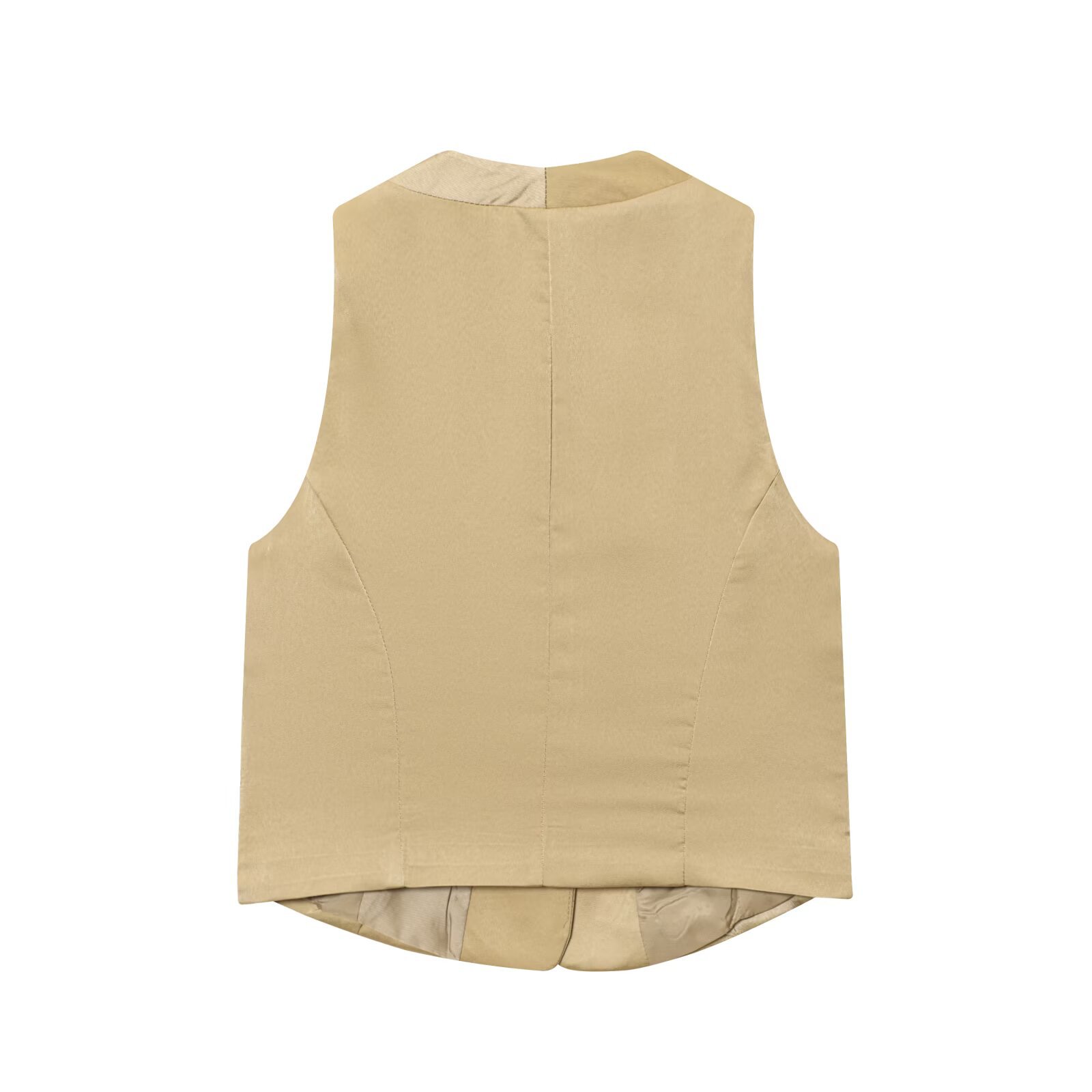 ZA comercio exterior al por mayor estilo francés de moda de botón dorado de seda seda seda texturas camisas 7484091