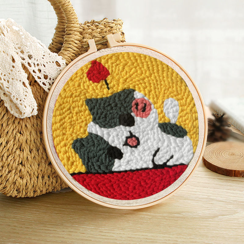ロシアのスタンプ刺繍手作り diy ウール絵画カップルヘビ年装飾品刺繍ギフト材料パッケージ|undefined