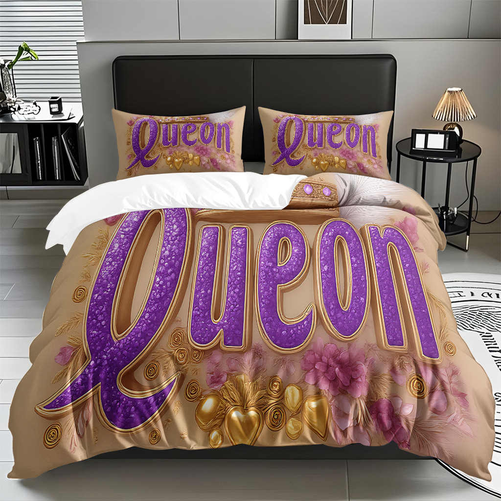 Explosiones transfronterizas en casa venta caliente King letras digitales impresión polirido kit fuente fábrica TEMU / JIT