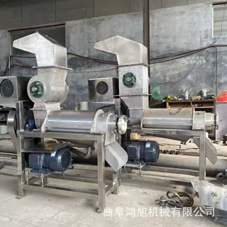 多功能土豆螺旋渣汁分离机 商用凤梨破碎榨汁机 大型青梅果汁出汁