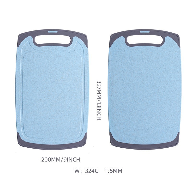 Transfronterizo nórdico simple tablero de paja de trigo tablero de cocina tablero de corte portátil fruta BaoMa tablero de corte de alimentos suplementarios tablero de corte de verduras