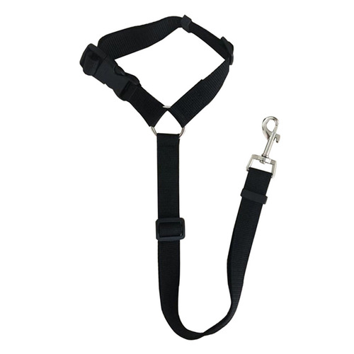 Amazon Pet Leash Car Safety Belt 2-in-1 Car Dual-Purpose Dog Belt Rear Seat Safety Rope