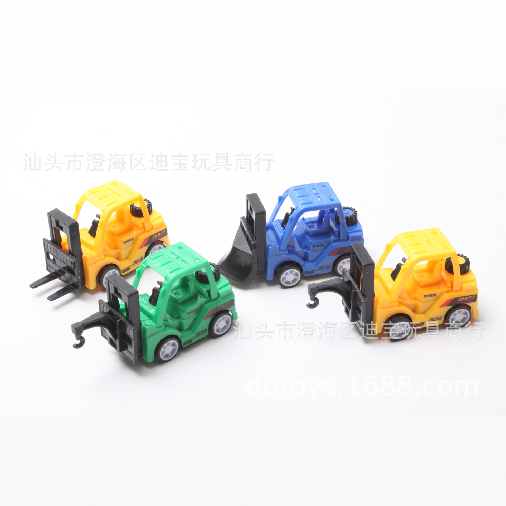 7.2cm Pull-Back Construction Vehicle 75mm Capsule Toy Giveaway