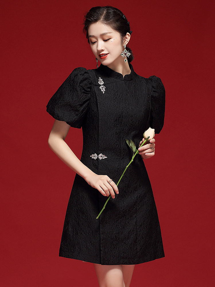 Lightweight short cheongsam