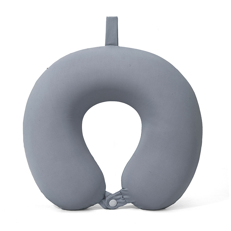almohada de cuello de seda de leche almohada de cuello de viaje portátil avión de larga distancia almohada de siesta almohada transpirable cuatro estaciones almohada u