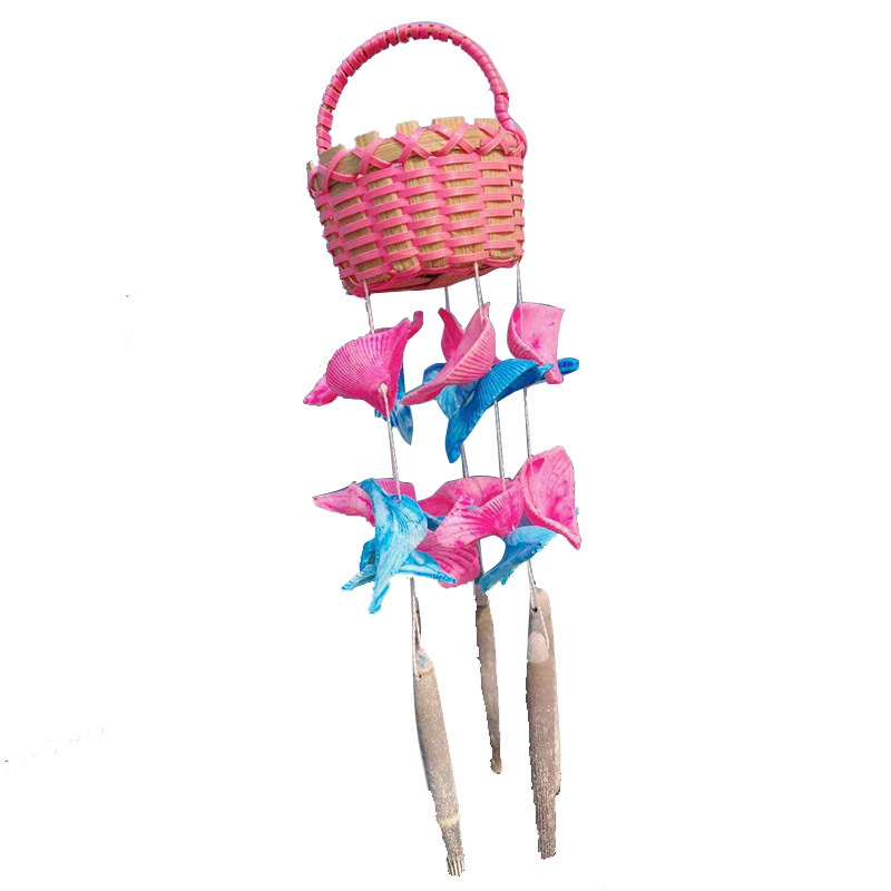 Shell Conch Wind Chime Hanging Decoration For Home And Garden_voghion.com
