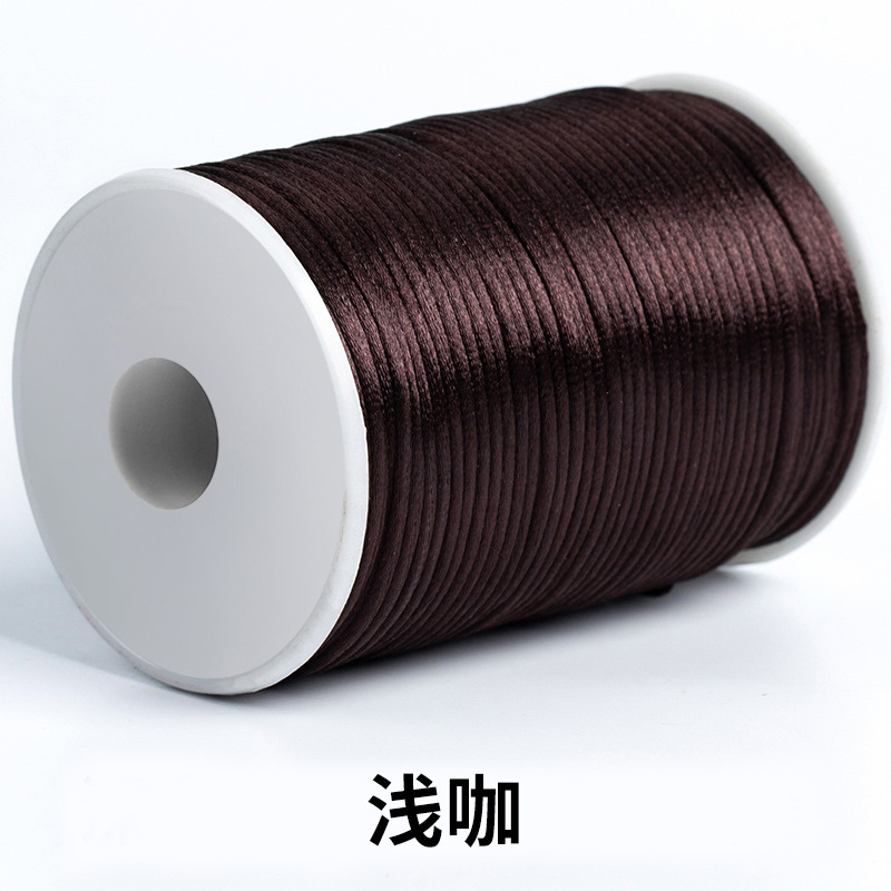 4番線中国結び紐3 5 6 7番赤いロープブレスレット編みロープdiyゴールドハンドロープ赤い糸編みロープ|undefined