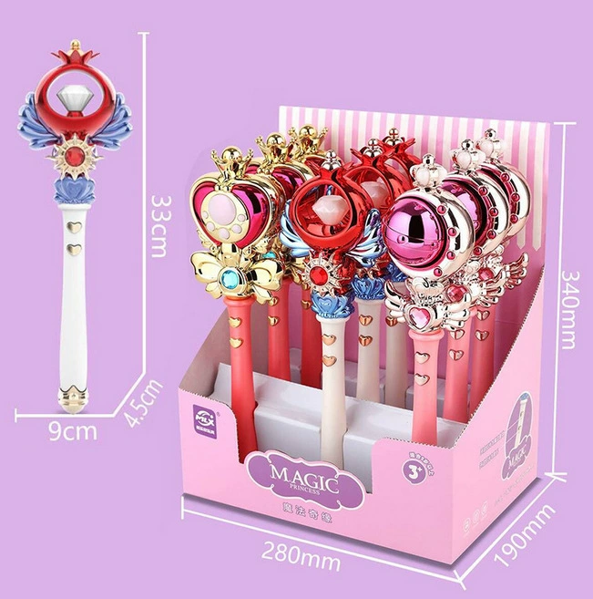 Minglexin Family magic wand with light music, music magic toy