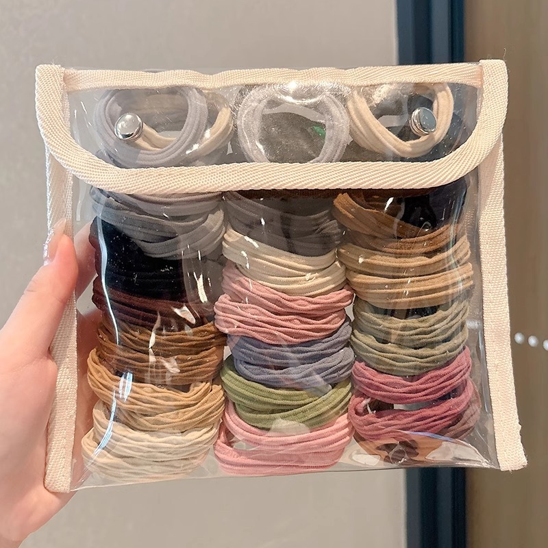 Anillo de cabello de alta elasticidad para mujeres 2025 nuevo cabello de alta calidad cuerdas de cabello de correa de cabello duradero cuero cabelludo cubierta de cabello