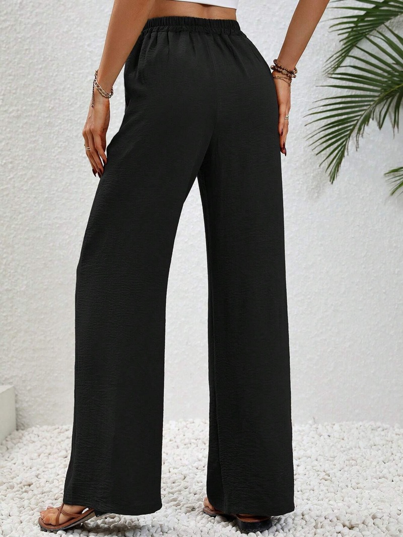 Women's Daily Streetwear Solid Color Full Length Casual Pants Straight Pants display picture 3