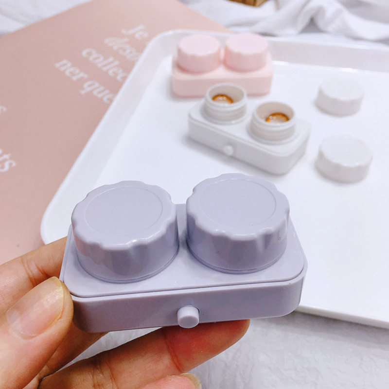 卸売りコンタクトレンズ洗浄器電動コンタクトレンズケース美瞳洗浄ケース携帯美瞳近視洗浄機|undefined