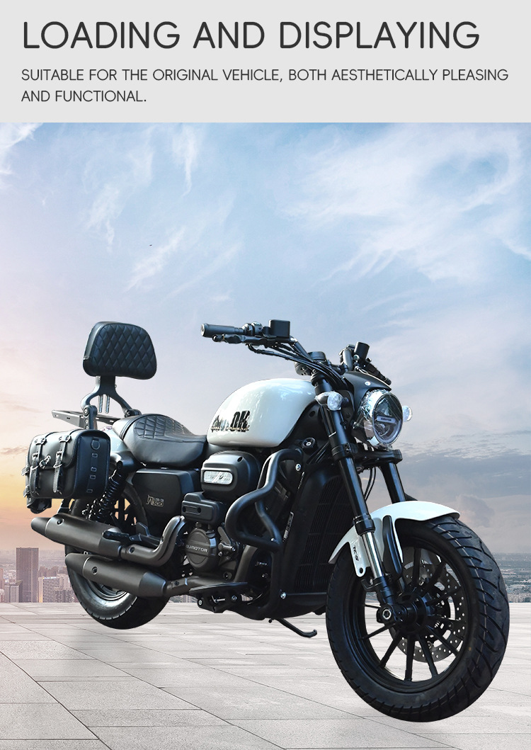 Suitable for Qianjiang Flash 250V crash bars, anti-fall bumpers, and rear rack side bag protection modification