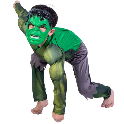 Halloween Hulk muscle costume children's Hulk League of Legends coaplay stage dress performance costume