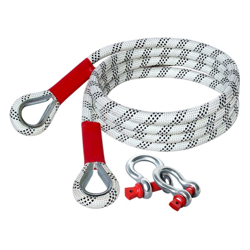 Трос для буксировки автомобиля, трос для внедорожной буксировки, трос для экстренного спасения, утолщенный буксировочный трос, тяговый трос