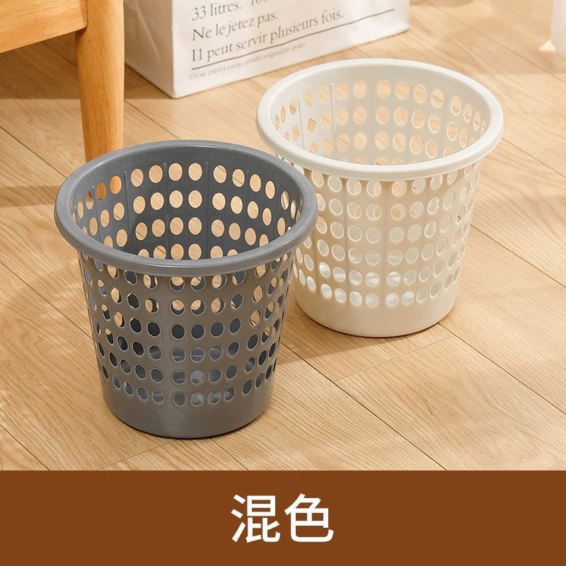 厚みのあるゴミ箱、家庭用リビングルーム、キッチン、寝室、バスルーム、学生寮、プラスチック製の紙バスケット|undefined