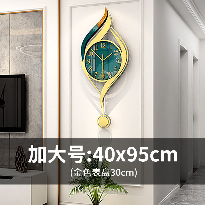 ソースメーカー時計壁時計リビングルームハイエンドインターネット有名人クリエイティブライト高級壁時計ホームオフィスサイレント壁時計|undefined