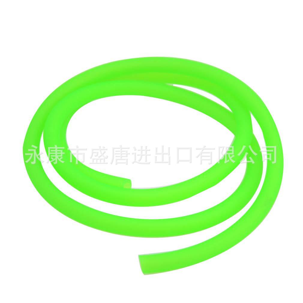 GOOFIT Green Gasoline Pipe with Oil Filter Circlip Total Length 100cm Outer Diameter 8mm Inner Strength 4mm