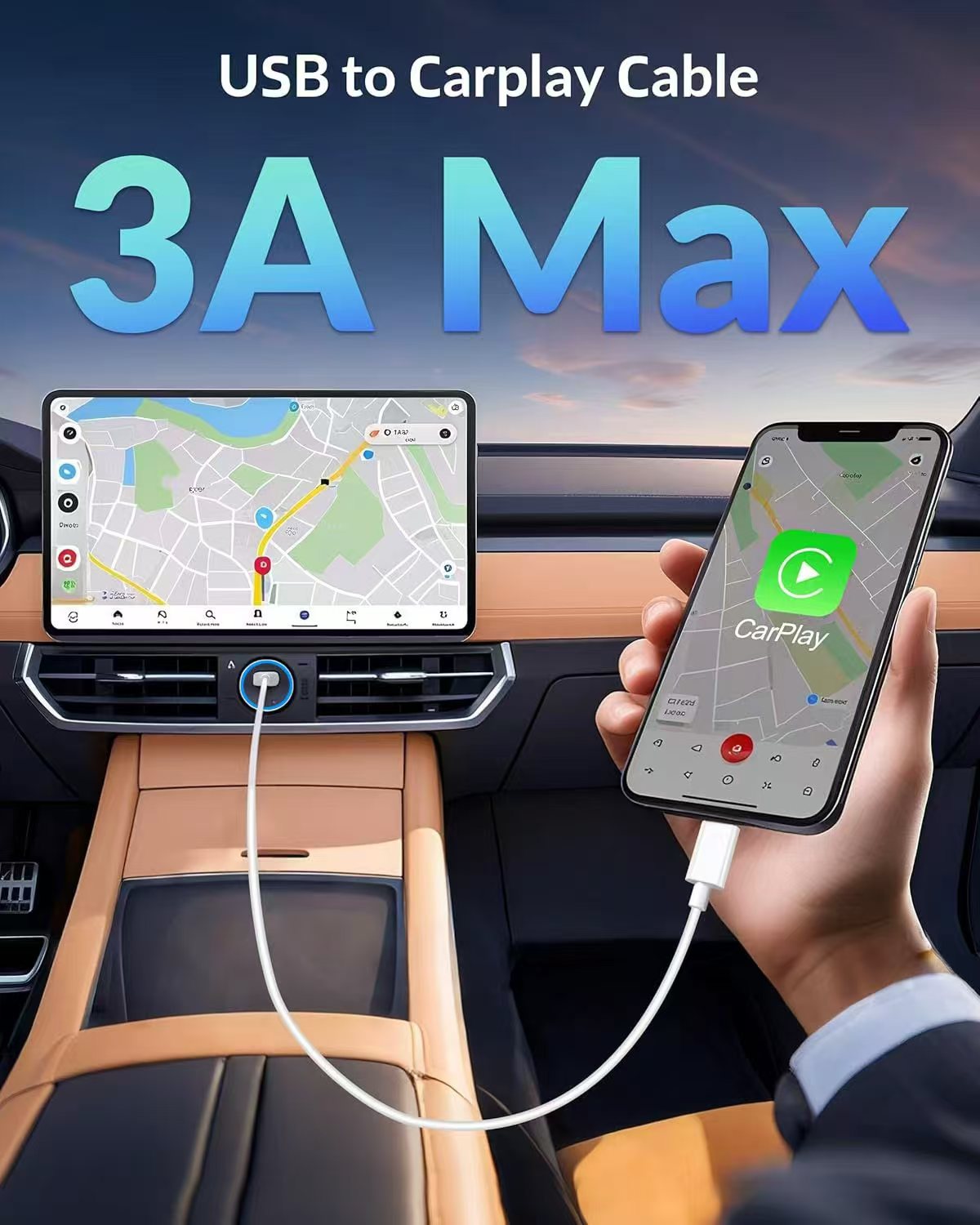 Cross-border one-to-four aluminum alloy super fast charging dual PD30W dual QC cigarette lighter car mobile phone charger factory