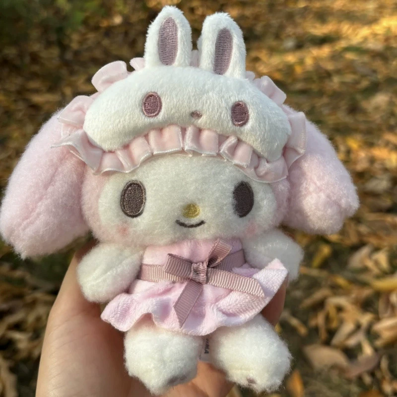 Плюшевый подвесной талисман Hello Kitty, Санрио, панда, подвеска, кукла, пижама, маска для сна, брелок