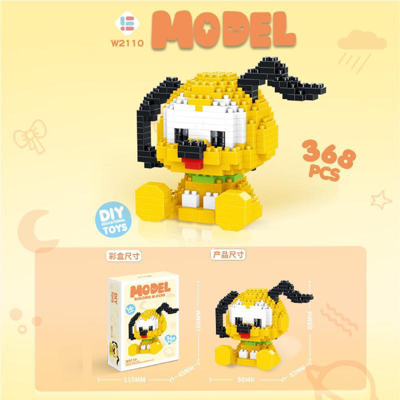 国境を越えた互換性のあるレゴマイクロ粒子ブラインドボックスクリスマス漫画フィギュアビルディングブロック教育玩具卸売ギフト|undefined