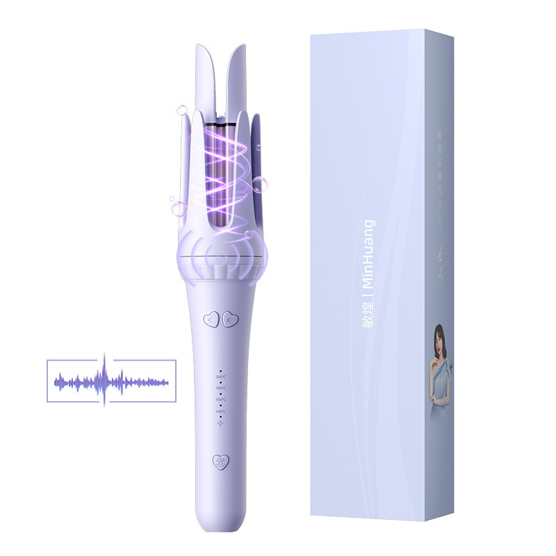 【工場直送】全自動ヘアアイロン 電動寮 ビッグウェーブ 長持ちスタイリング 32mmビッグカール|undefined