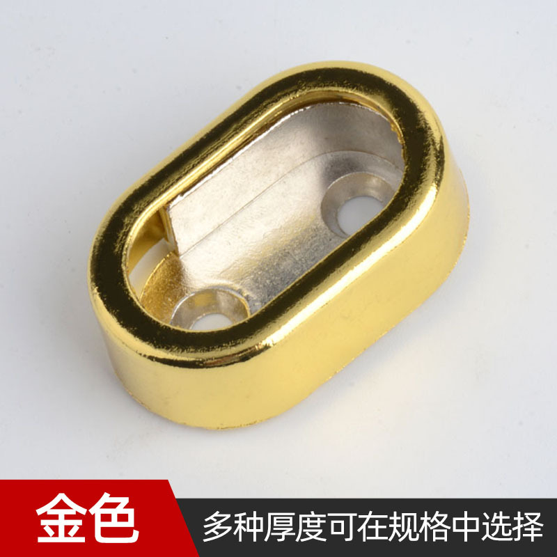 Armario ropa Polo engrosada aleación de aluminio doble costilla dormitorio gabinete barra transversal ropa Polo tubo brida asiento al por mayor